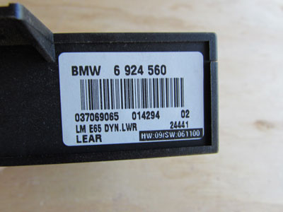 BMW Headlight Control Module 61356924560 E60 E63 E64 E65 E663